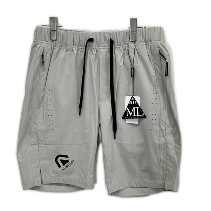 MARK&LONA Light Gray Technical Shorts MCM-6A-AT61 Size 46