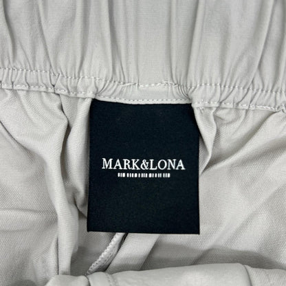 MARK&LONA Light Gray Technical Shorts MCM-6A-AT61 Size 46