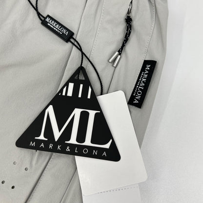 MARK&LONA Light Gray Technical Shorts MCM-6A-AT61 Size 46