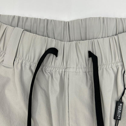 MARK&LONA Light Gray Technical Shorts MCM-6A-AT61 Size 46