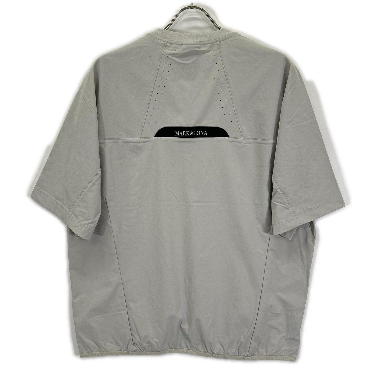MARK&LONA Light Gray Technical Crewneck Pullover Size 46