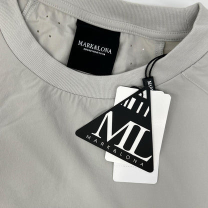 MARK&LONA Light Gray Technical Crewneck Pullover Size 46