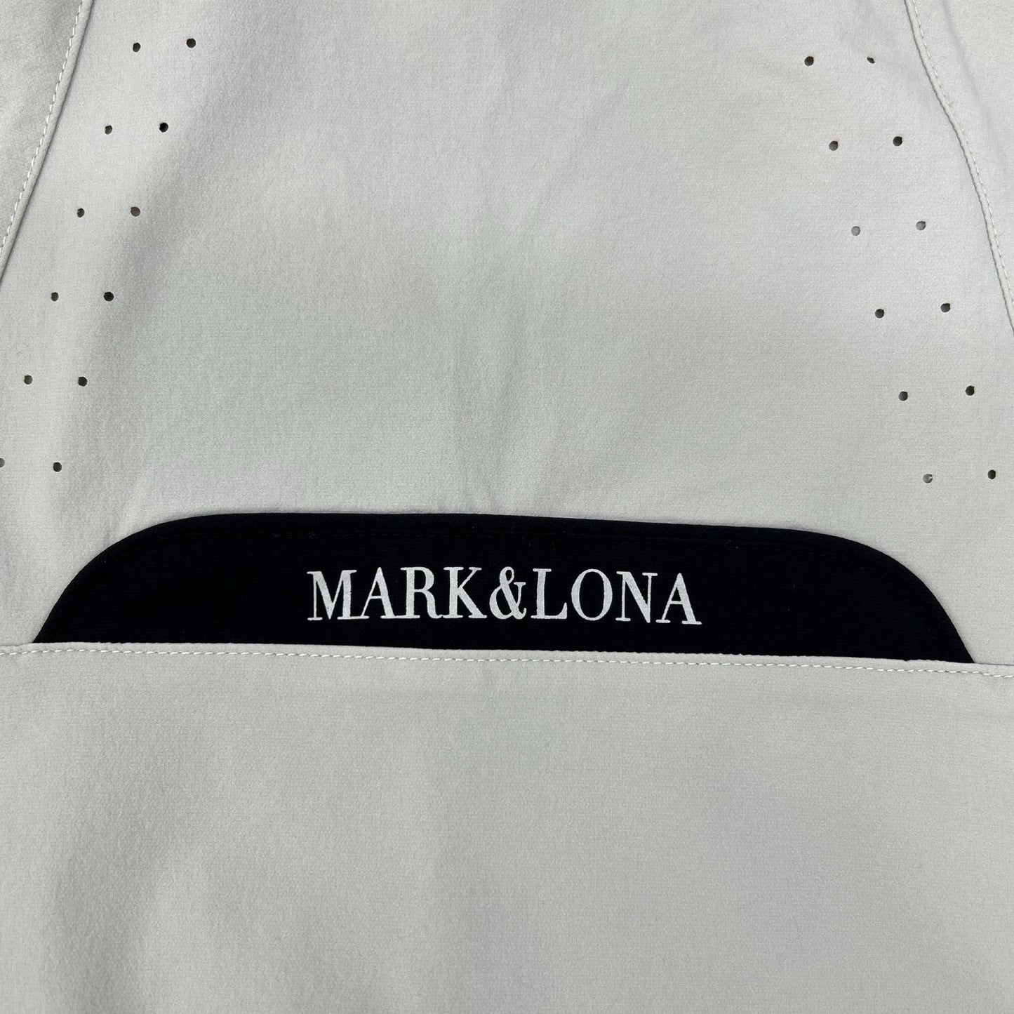 MARK&LONA Light Gray Technical Crewneck Pullover Size 46