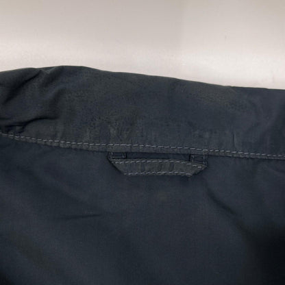 ETRO Navy Nylon Military Jacket Size XL