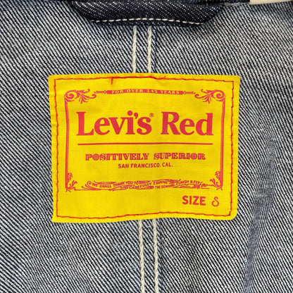 LEVI'S RED A0146 Engineer Coverall Jacket Indigo Size S