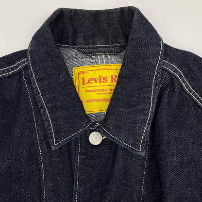 LEVI'S RED A0146 Engineer Coverall Jacket Indigo Size S