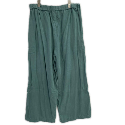 Tsurusha Dragon Embroidered Rayon Pajama Set Green Suit Size L