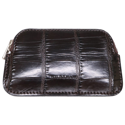 WILDSWANS MINAS Crocodile Micro Case Chocolate Size ONE SIZE