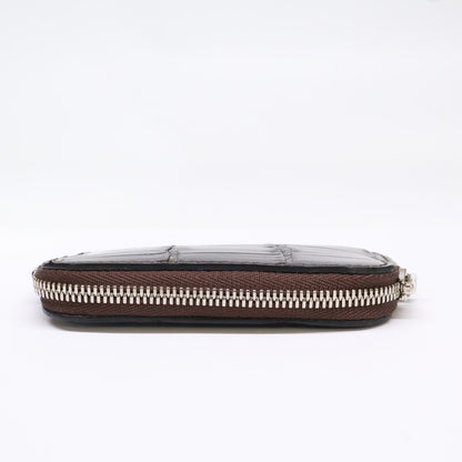WILDSWANS MINAS Crocodile Micro Case Chocolate Size ONE SIZE