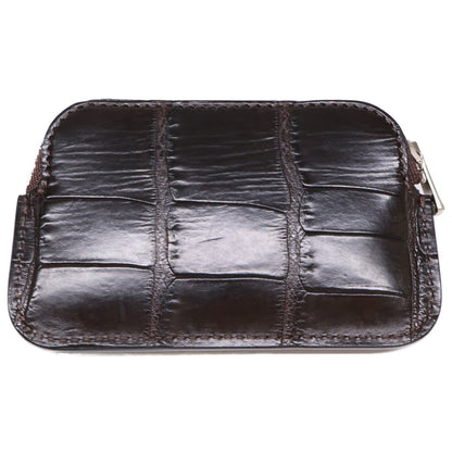 WILDSWANS MINAS Crocodile Micro Case Chocolate Size ONE SIZE