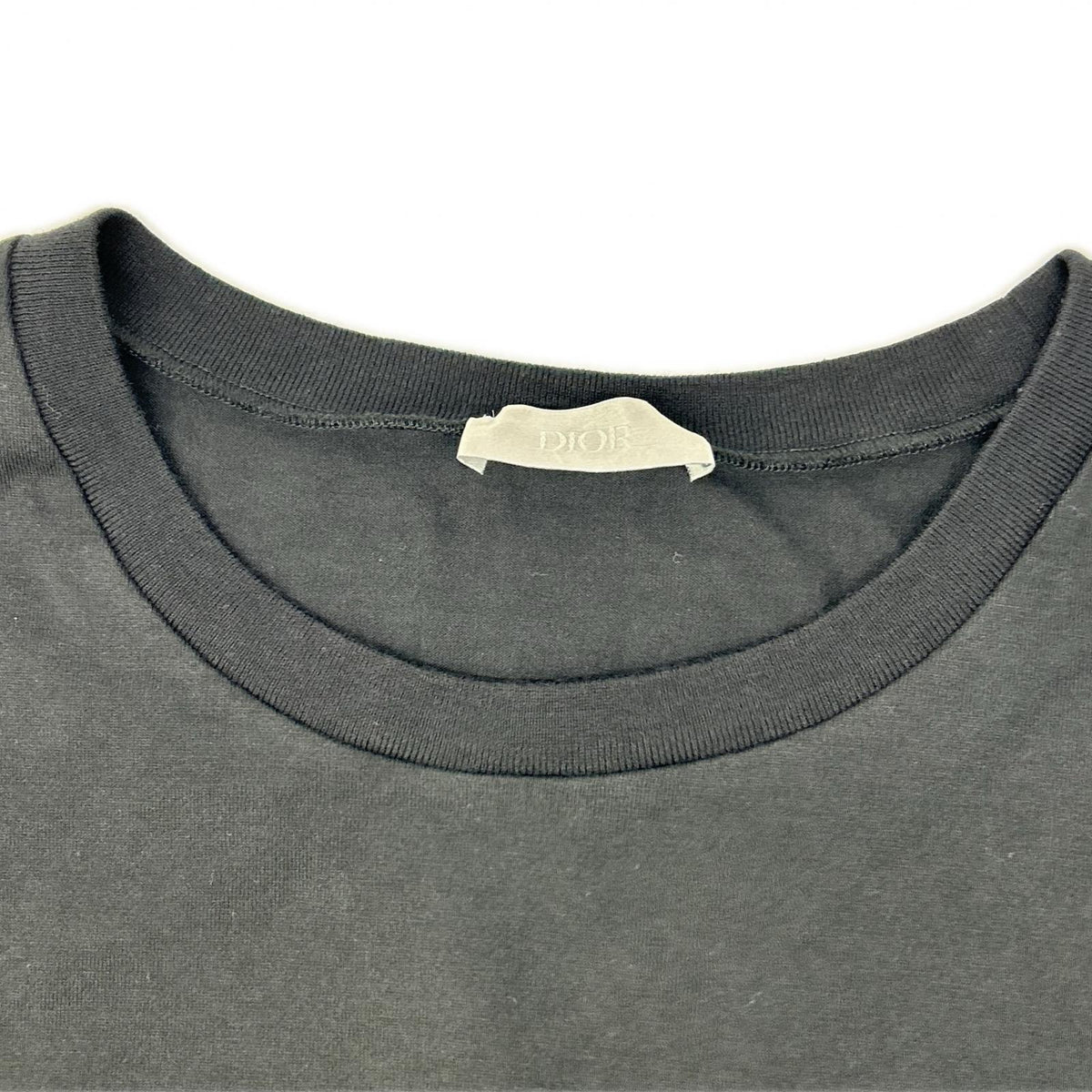DIOR BEE Embroidered Crewneck T-Shirt Black Size L