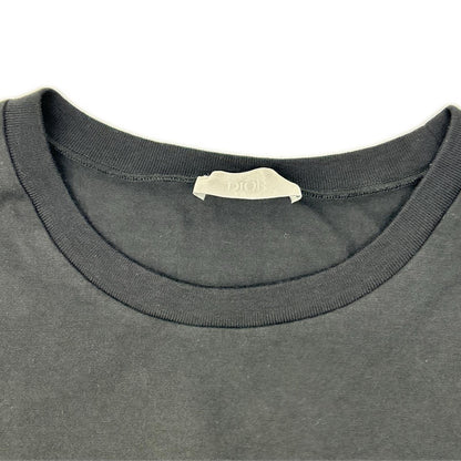 DIOR BEE Embroidered Crewneck T-Shirt Black Size L