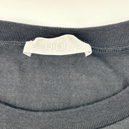 DIOR BEE Embroidered Crewneck T-Shirt Black Size L