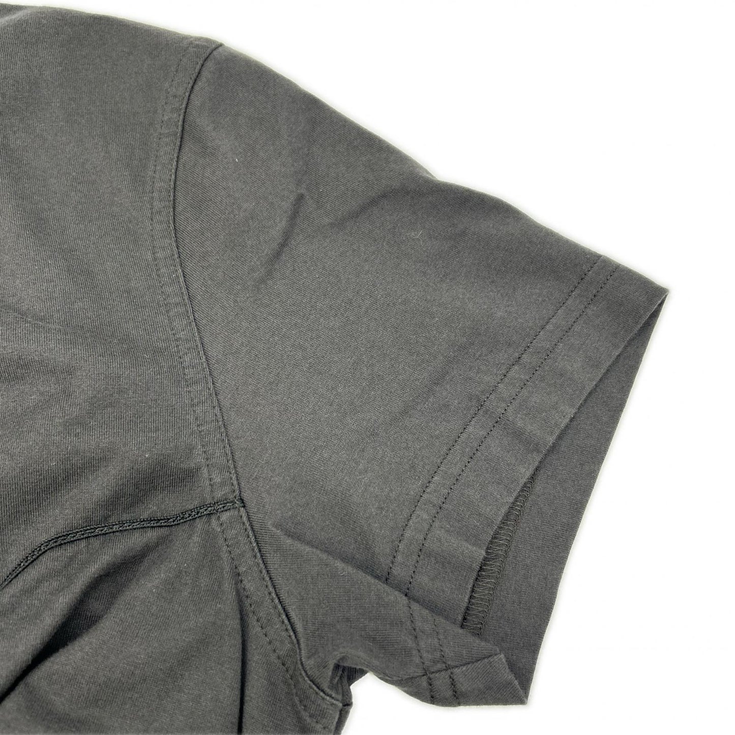 DIOR Ribbon Detail Crewneck T-Shirt Charcoal Size L