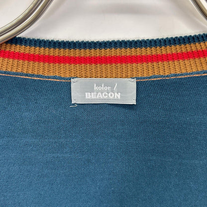kolor BEACON 25SBM-NO2331 Black/Blue Knit Sweater
