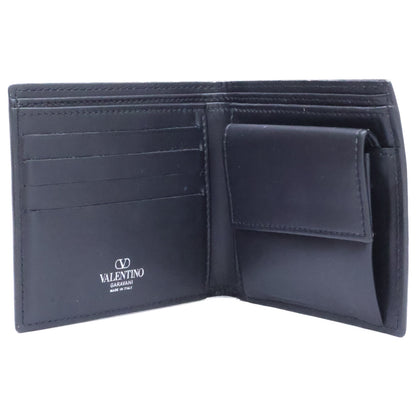 Valentino Garavani VLTN Logo Wallet Black Size ONE SIZE