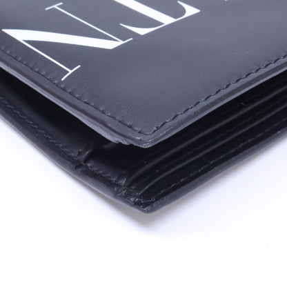 Valentino Garavani VLTN Logo Wallet Black Size ONE SIZE