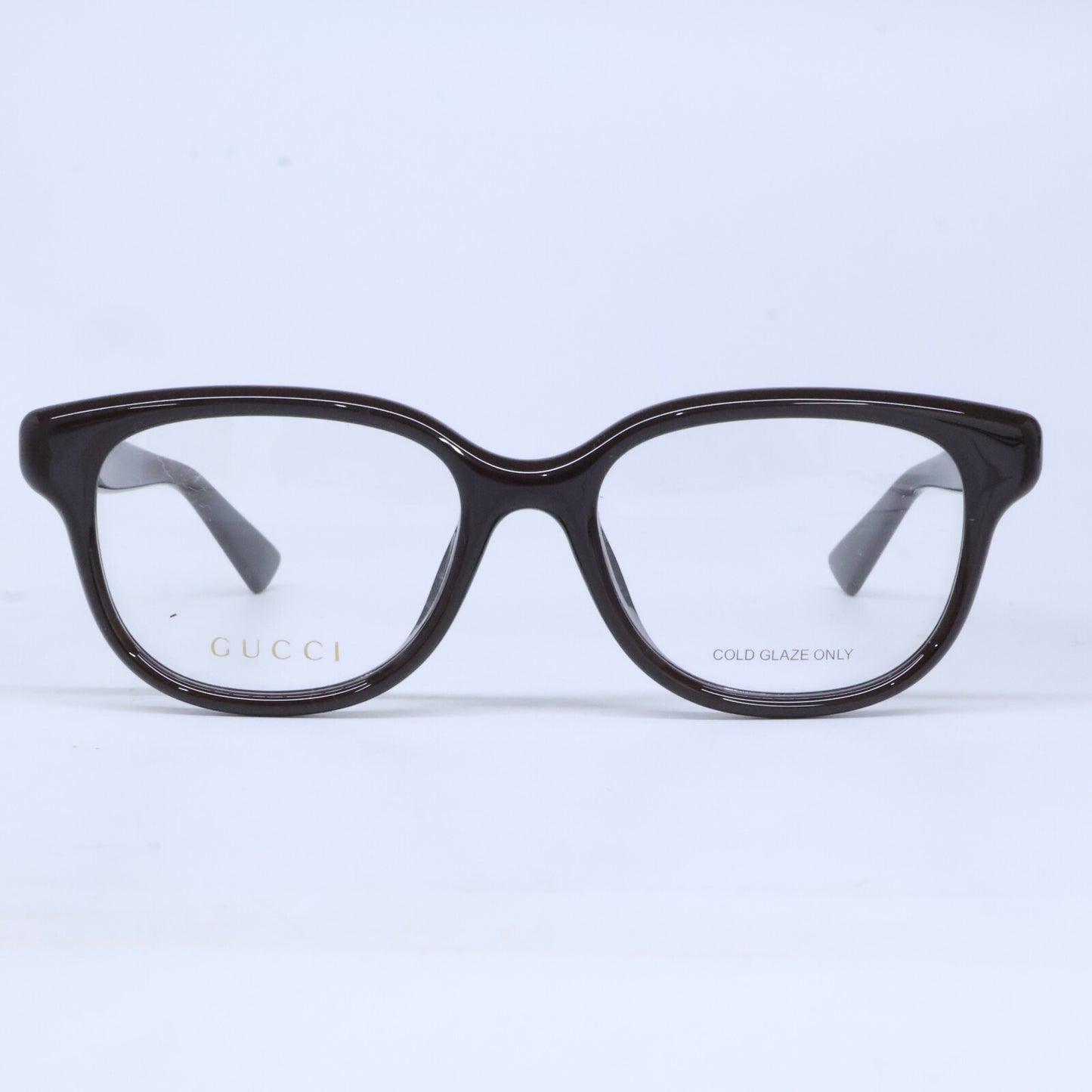 GUCCI Double G Wellington Asian Eyewear Brown Size 52X17-145