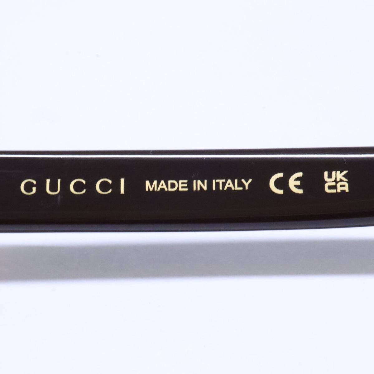 GUCCI Double G Wellington Asian Eyewear Brown Size 52X17-145
