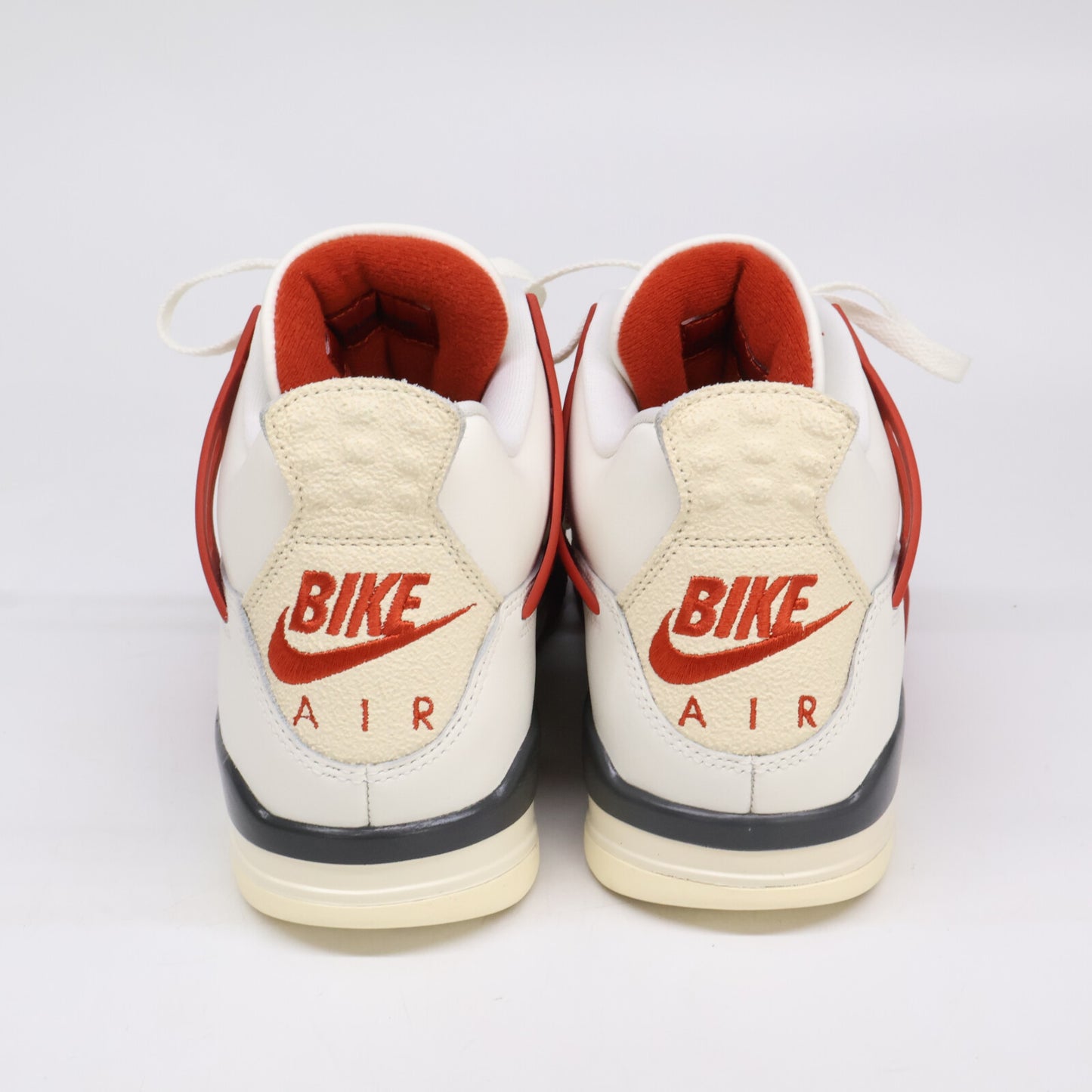 NIKE Air Jordan 4 Nigel Sylvester Sneakers White/Red Size