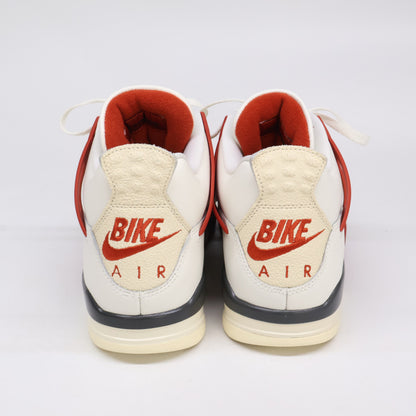NIKE Air Jordan 4 Nigel Sylvester Sneakers White/Red Size