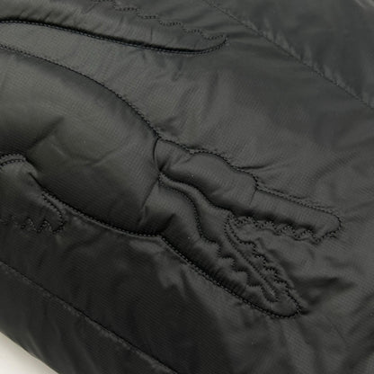 Lacoste BH2895 Black Backstitch Down Vest Size 48
