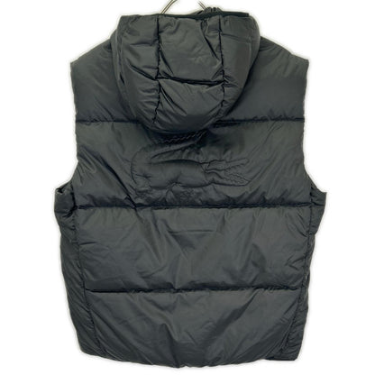Lacoste BH2895 Black Backstitch Down Vest Size 48