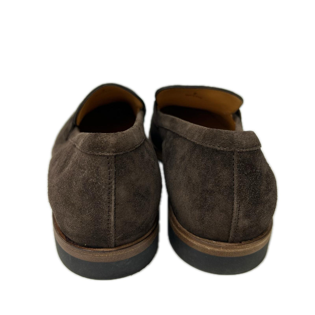 TOD'S Brown Suede Penny Loafers Size 7