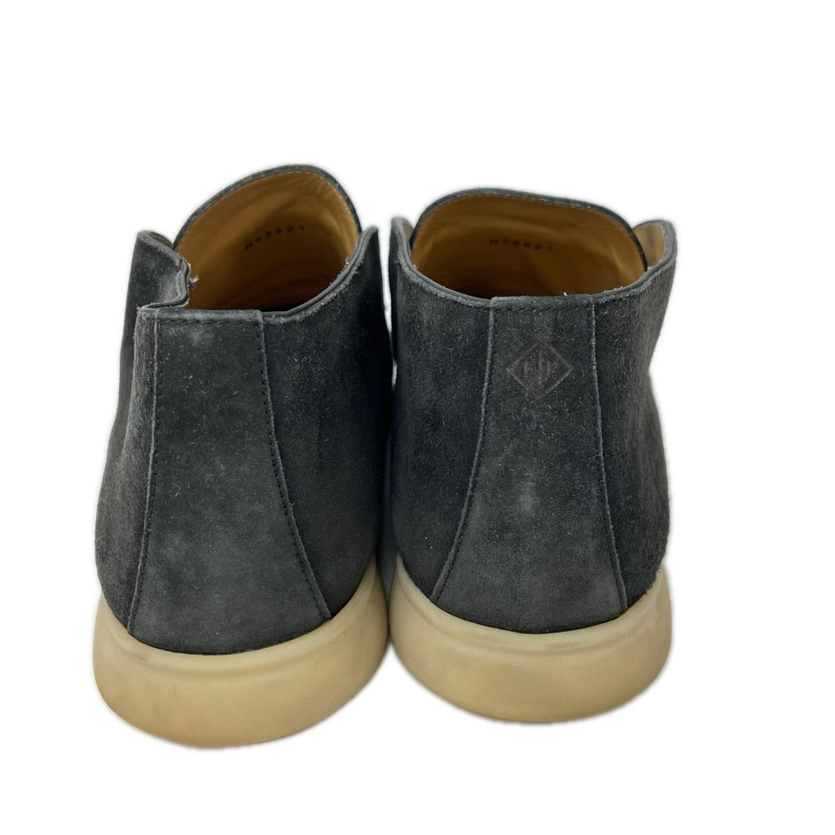 Loro Piana Black Suede Open Walk Ankle Boots Size EU 41