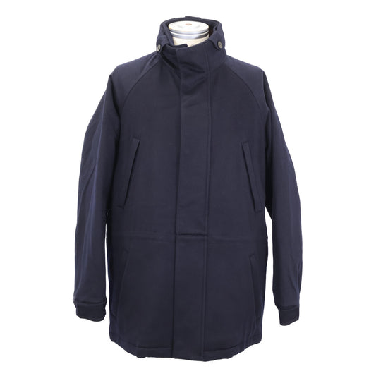 Loro Piana ICER Cashmere 100% Zip-Up Jacket Navy Size M