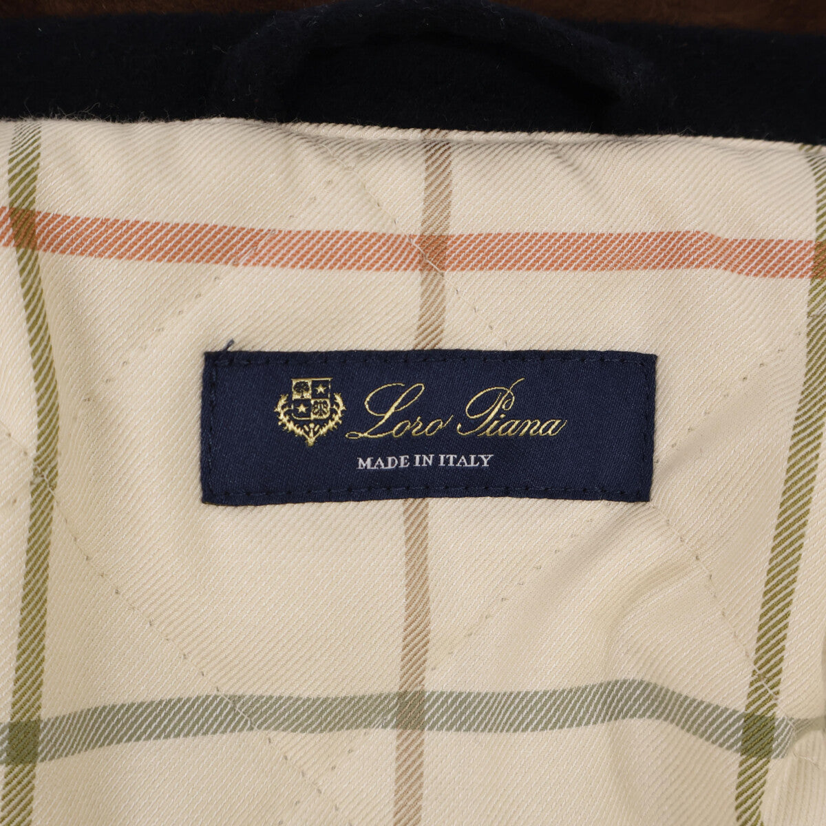 Loro Piana ICER Cashmere 100% Zip-Up Jacket Navy Size M