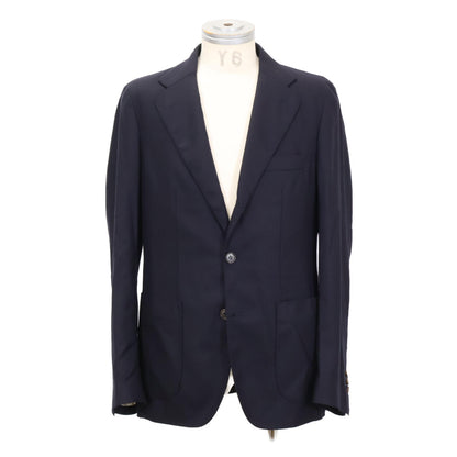 Loro Piana Cashmere Rain System 3B Tailored Blazer Size 48