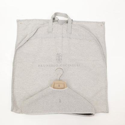 BRUNELLO CUCINELLI Perforated Leather Blouson Navy Size M