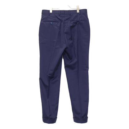 ISAIA Wool 2B Single Suit Blue Size 48