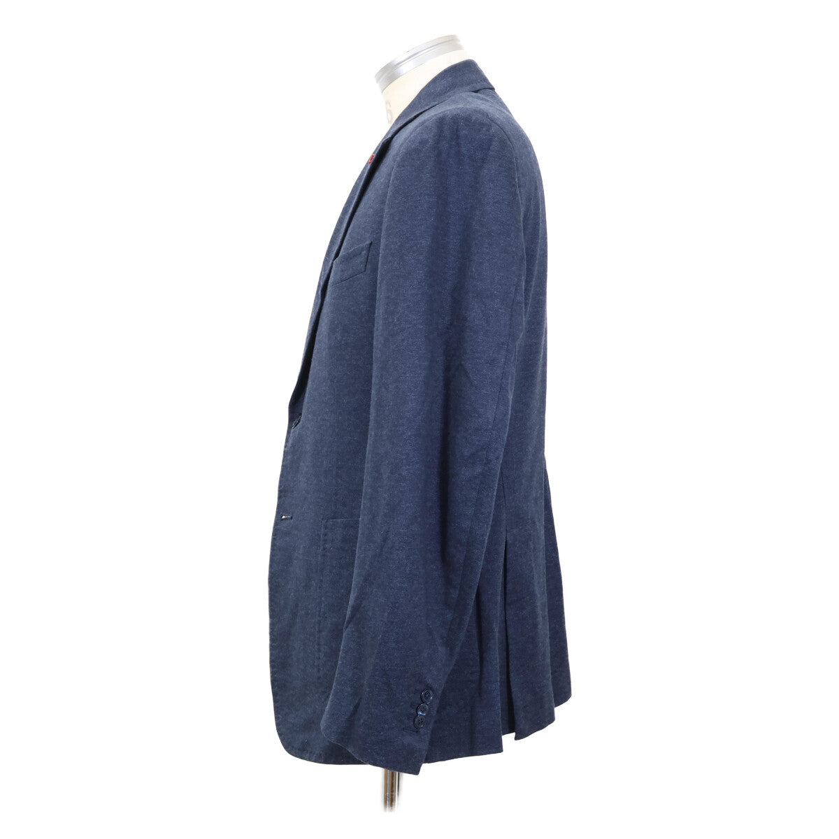 ISAIA Cotton 2B Single Casual Jacket Blue