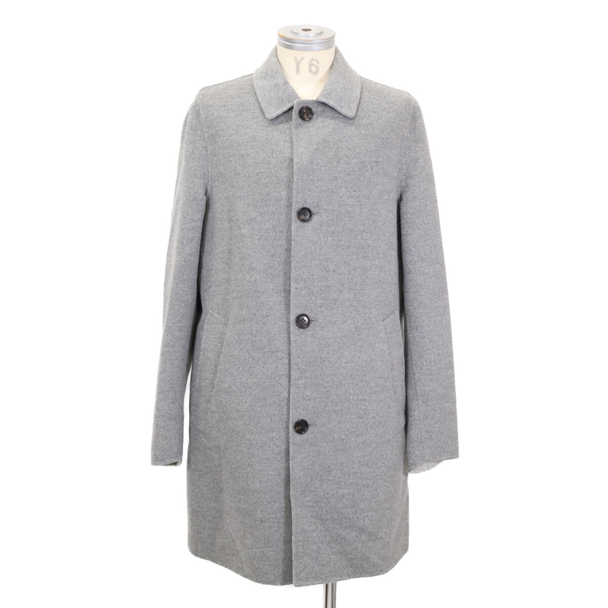 ISAIA PP13 Cashmere Double-Face Single Breasted Coat Size 50