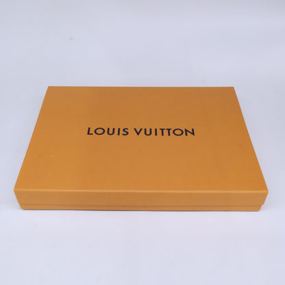 LOUIS VUITTON Echarpe Check Scarf Blue Size ONE SIZE