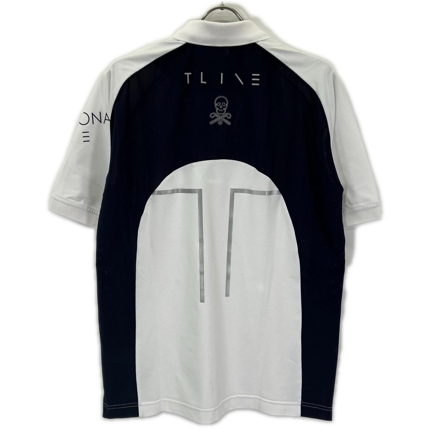 MARK&LONA White Bolt Flex Polo Shirt Size 46