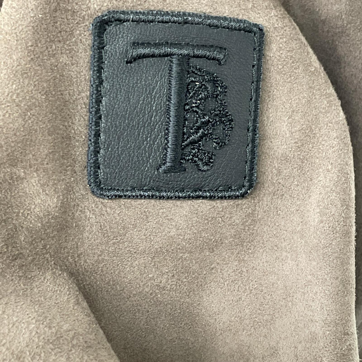 TOD'S Suede Lamb Leather Blouson Jacket Brown Size M/48
