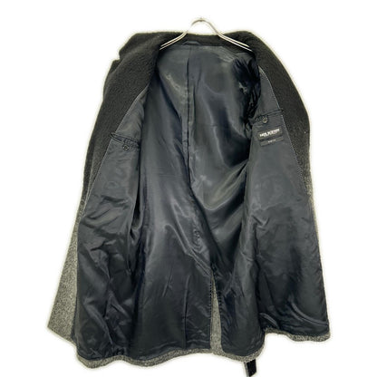 Neil Barrett BCA Gray/Black Chester Coat Size 50