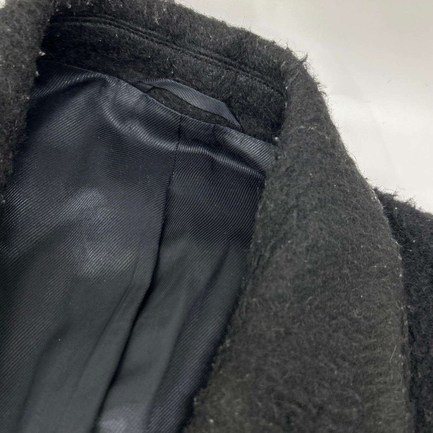 Neil Barrett BCA Gray/Black Chester Coat Size 50