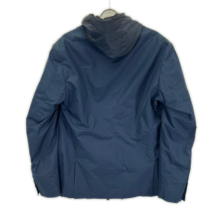SalvatoreFerragamo Navy Layered Jacket Size 52