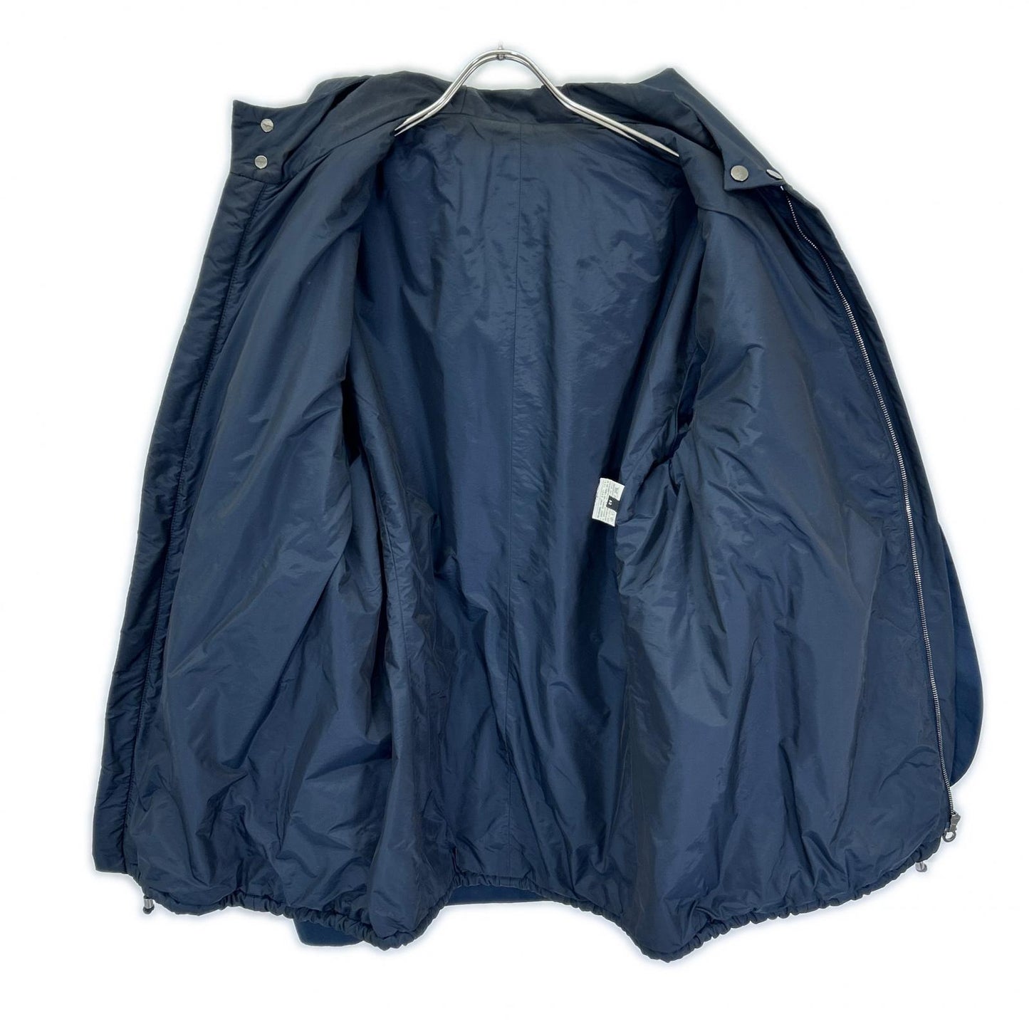 SalvatoreFerragamo Navy Layered Jacket Size 52