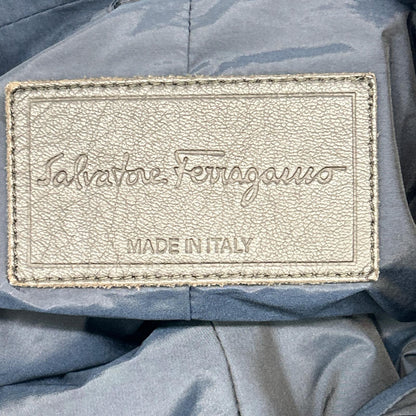 SalvatoreFerragamo Navy Layered Jacket Size 52