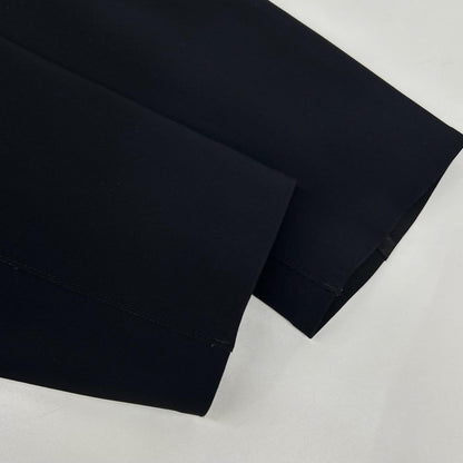 HERNO Black Water Repellent Stand Collar Coat