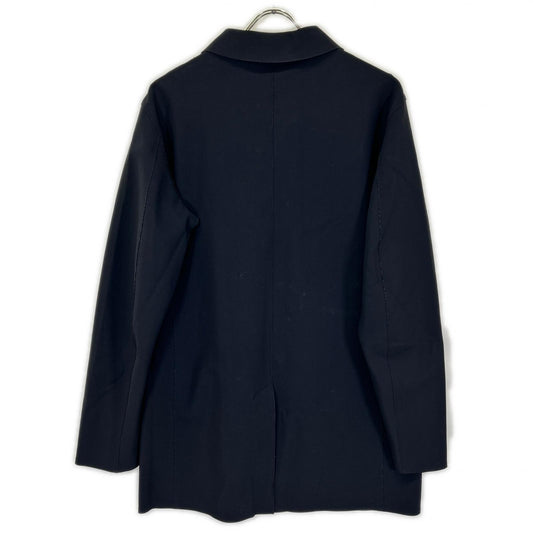 HERNO Black Water Repellent Stand Collar Coat