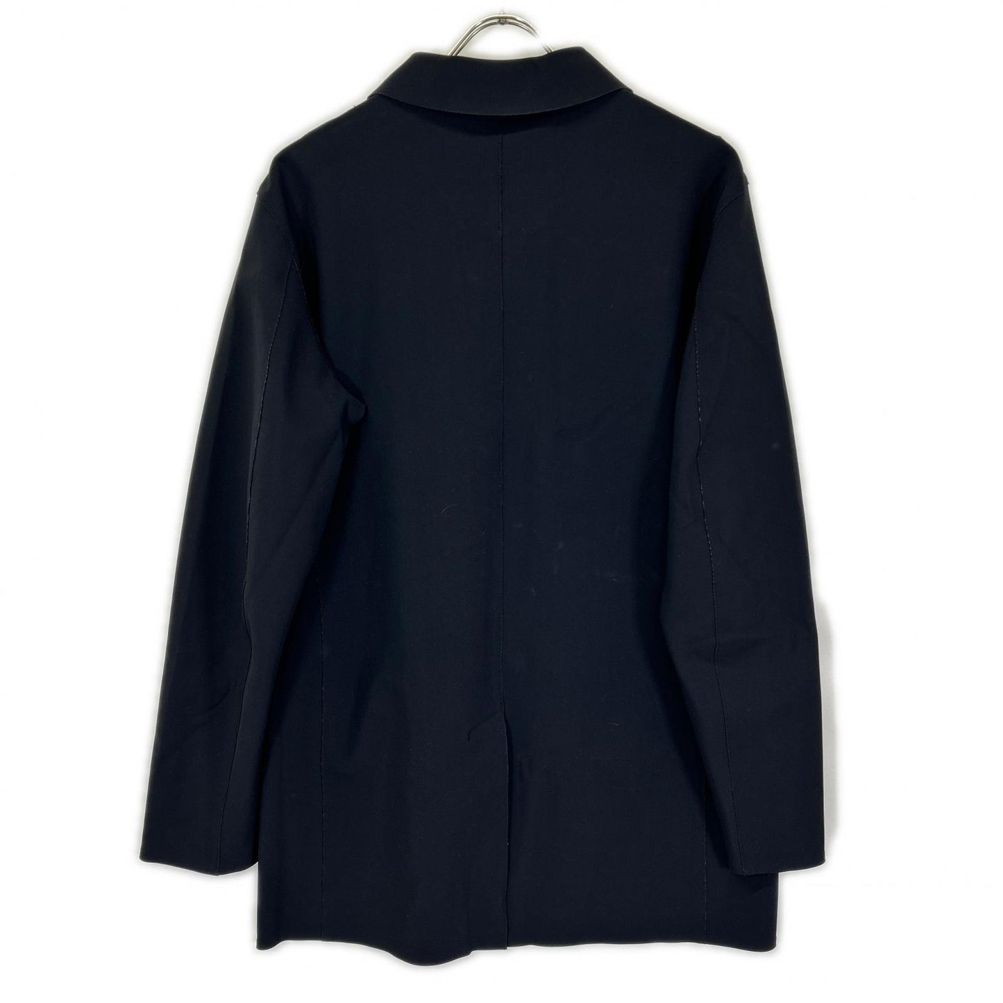 HERNO Black Water Repellent Stand Collar Coat