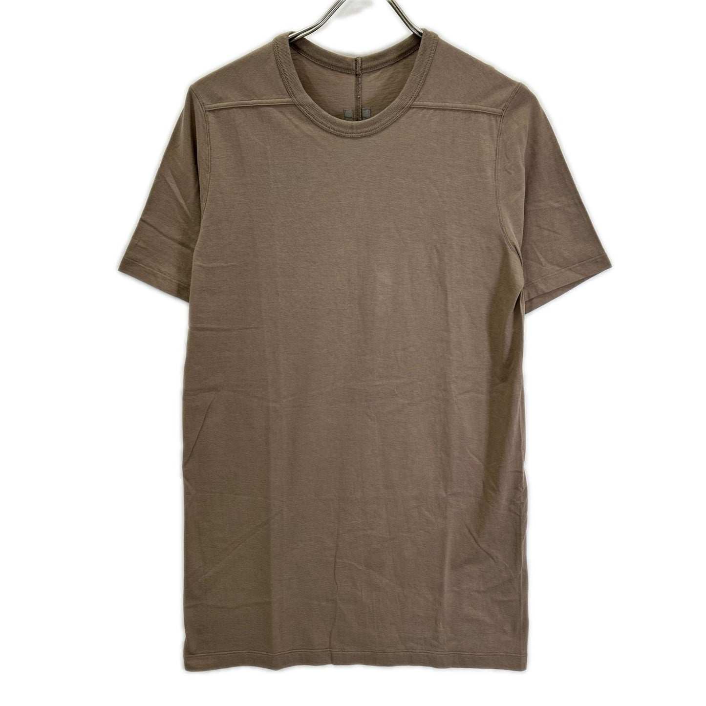 Rick Owens TECUATL Level T-Shirt Light Brown Size S