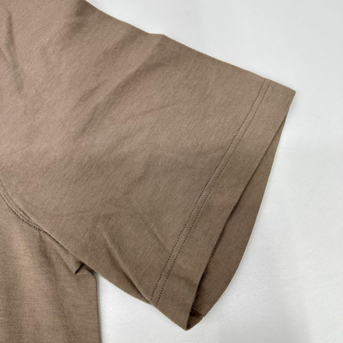 Rick Owens TECUATL Level T-Shirt Light Brown Size S