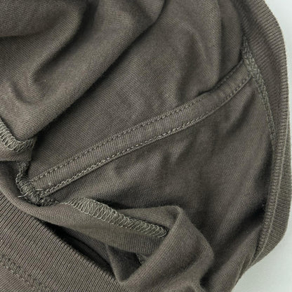 Rick Owens BASIC SS Center Seam T-Shirt Brown Size S